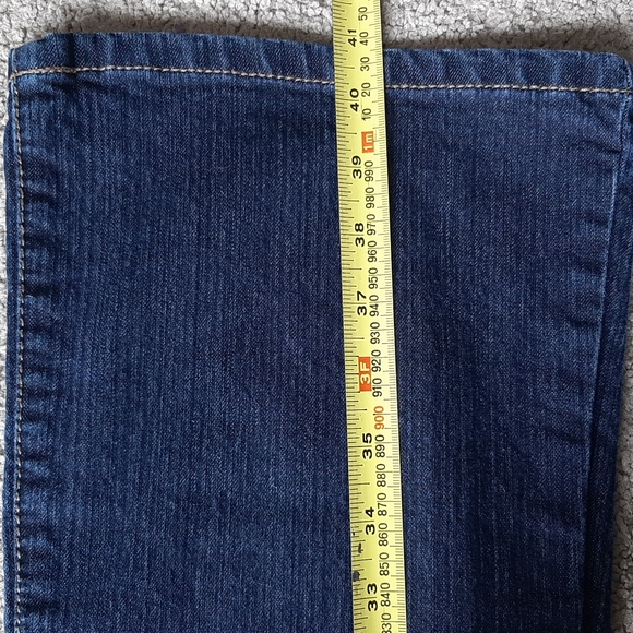 Women's Calvin Klein Flare Jeans Low Waist Size 27 - Picture 12 of 13
